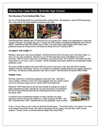 RenewAire Case Study: Birdville High School