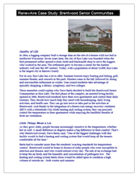 RenewAire Case Study: Brentwood Senior Communities