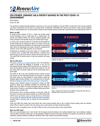 2020 ERV Primer: Enhance IAQ & Energy Savings in the Post-COVID-19 Environment