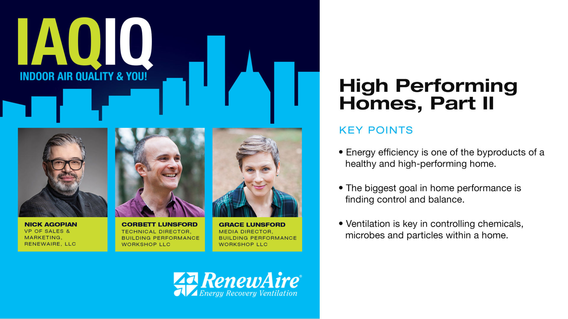 HIGH PERFORMING HOMES,<br>PART II