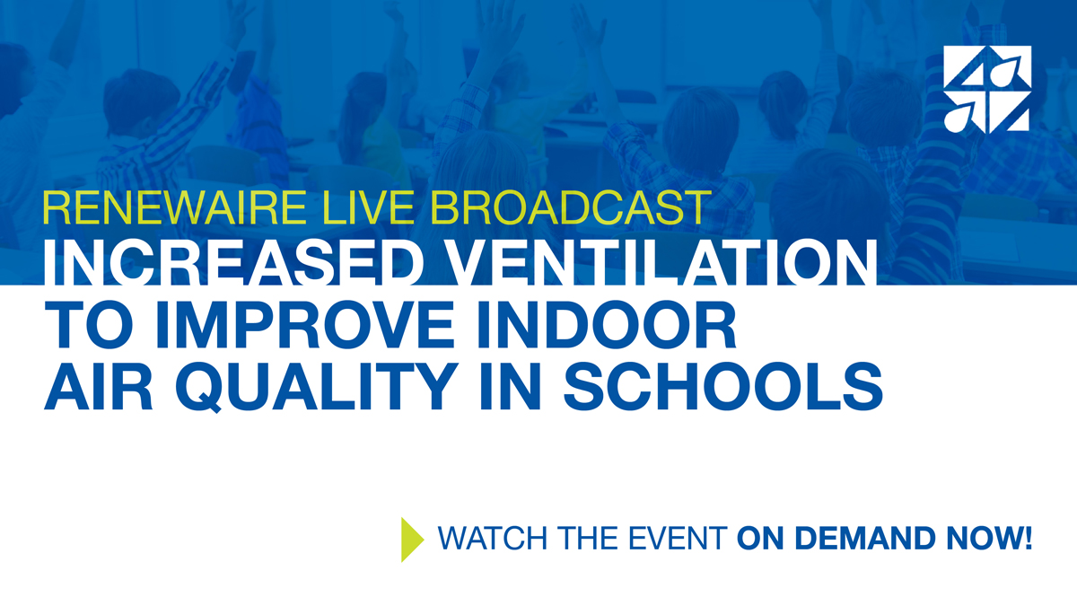 VENTILATION IMPROVES AIR QUALITY IN SCHOOLS