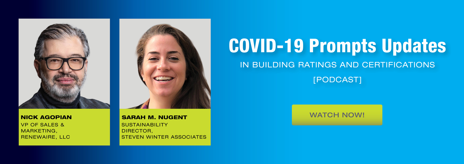 Building rating updates made in response to COVID-19 focus more on occupant health and IAQ