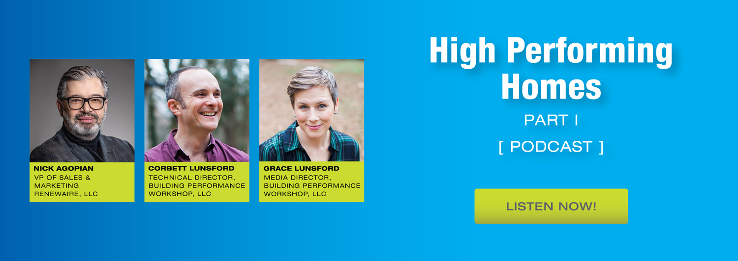 High Performing Healthy Homes | RenewAire IAQ IQ