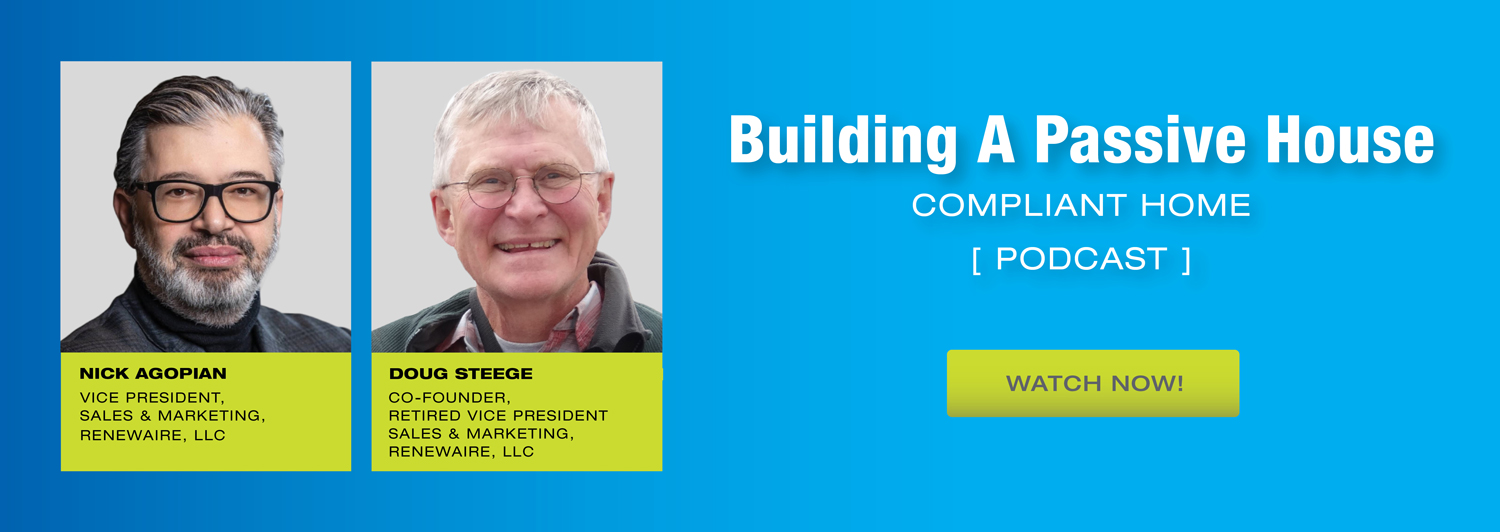ERVs provide needed ventilation to airtight Passive House buildings, while maintaining energy efficiency.