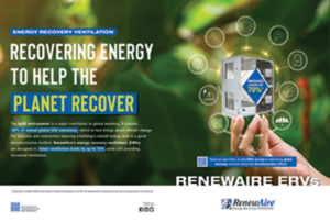 Energy Recovery Ventilation: Recovering Energy to Help the Planet Recover