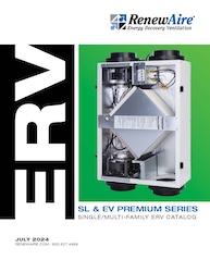 SL & EV Premium Series Single/Multi-Family ERV Catalog